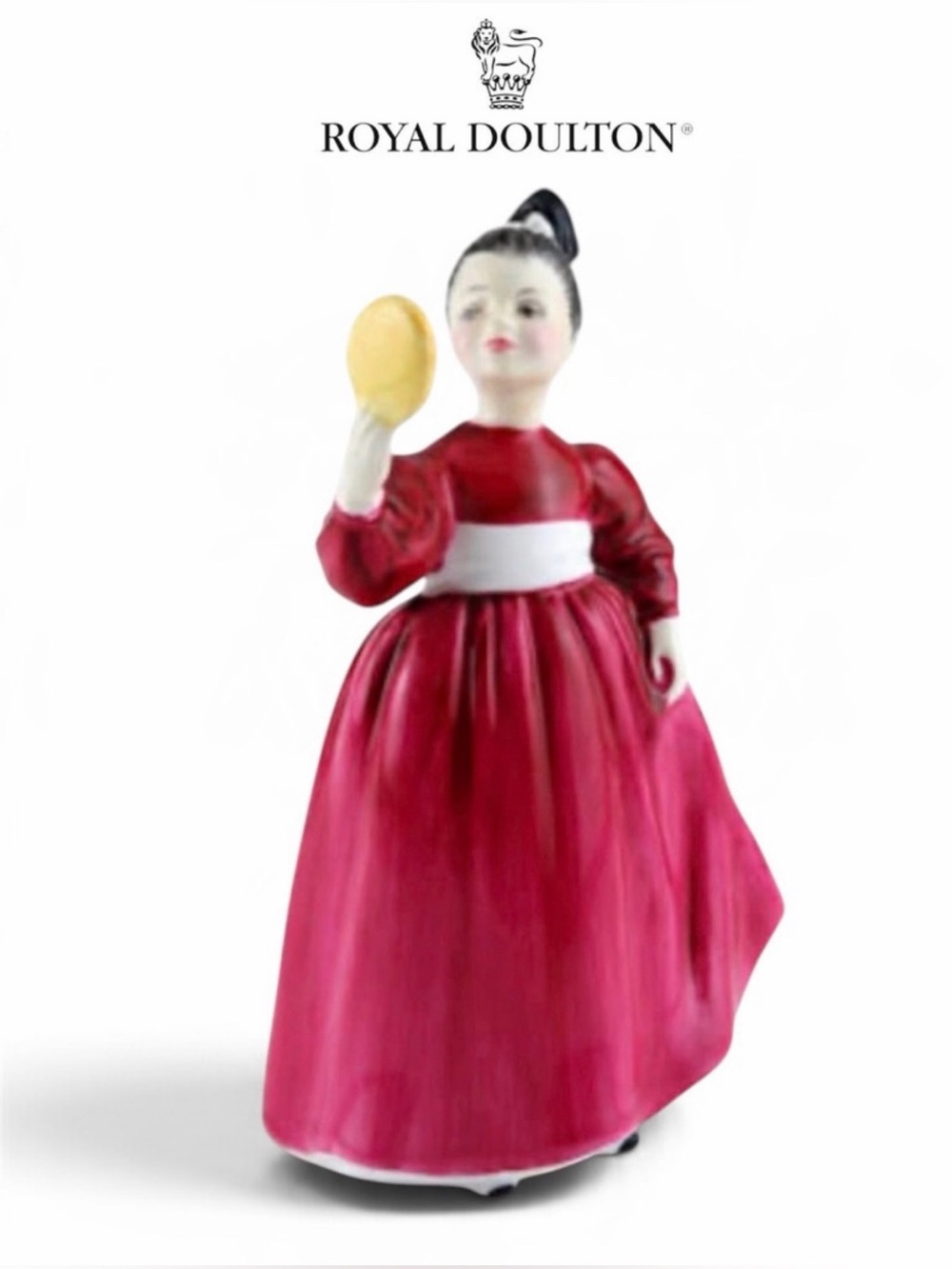 🪞Royal Doulton Vanity Girl Figurine HN2475 Perfect condition🪞